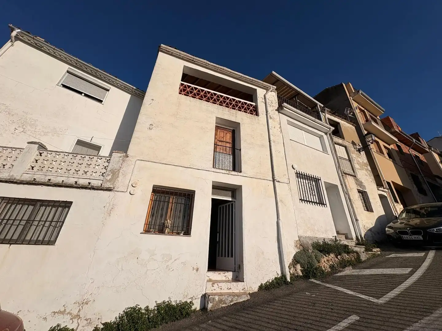 Vista exterior de Casa o xalet en venda en Agres amb Terrassa i Balcó