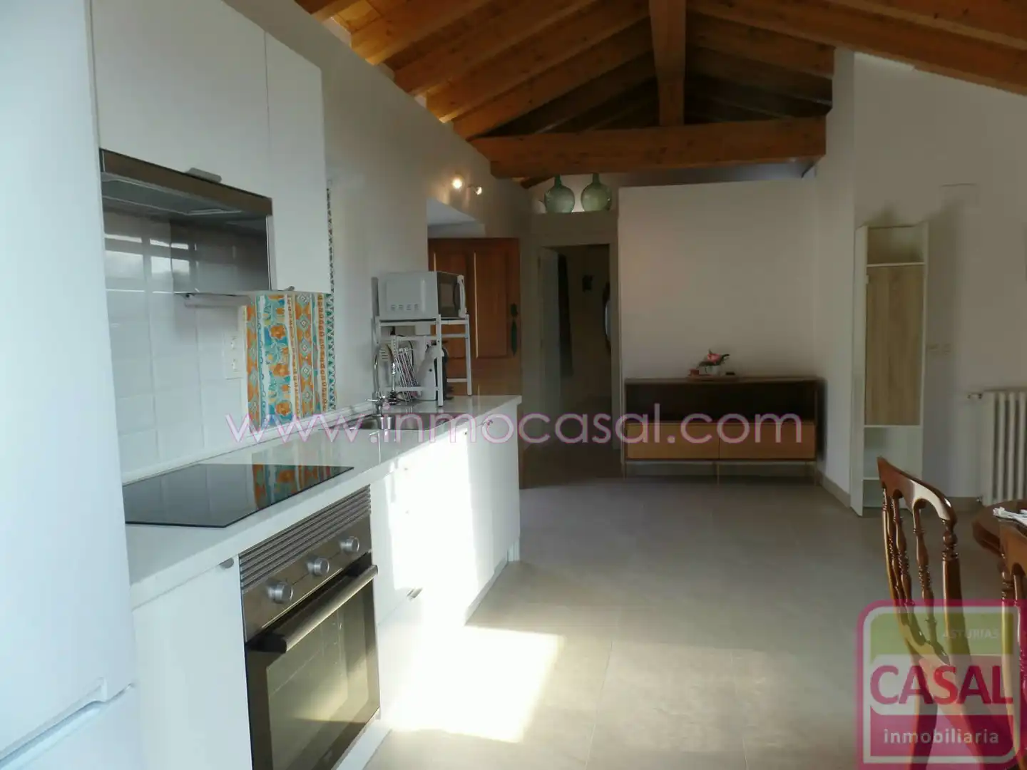Cocina de Casa o chalet de alquiler en Oviedo  con Calefacción, Terraza y Trastero