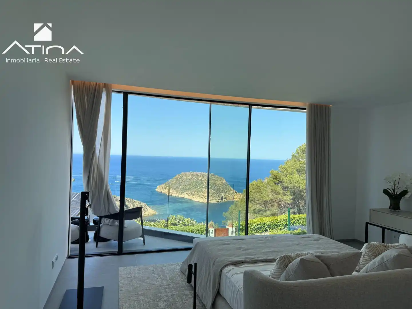 Bedroom of Houses for sale in Jávea / Xàbia  with Air Conditioner, Private garden and Terrace