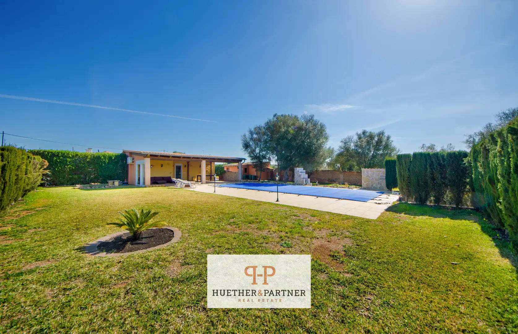 Garten von Country house zum Verkauf in Llucmajor mit Klimaanlage, Heizung und Möbliert