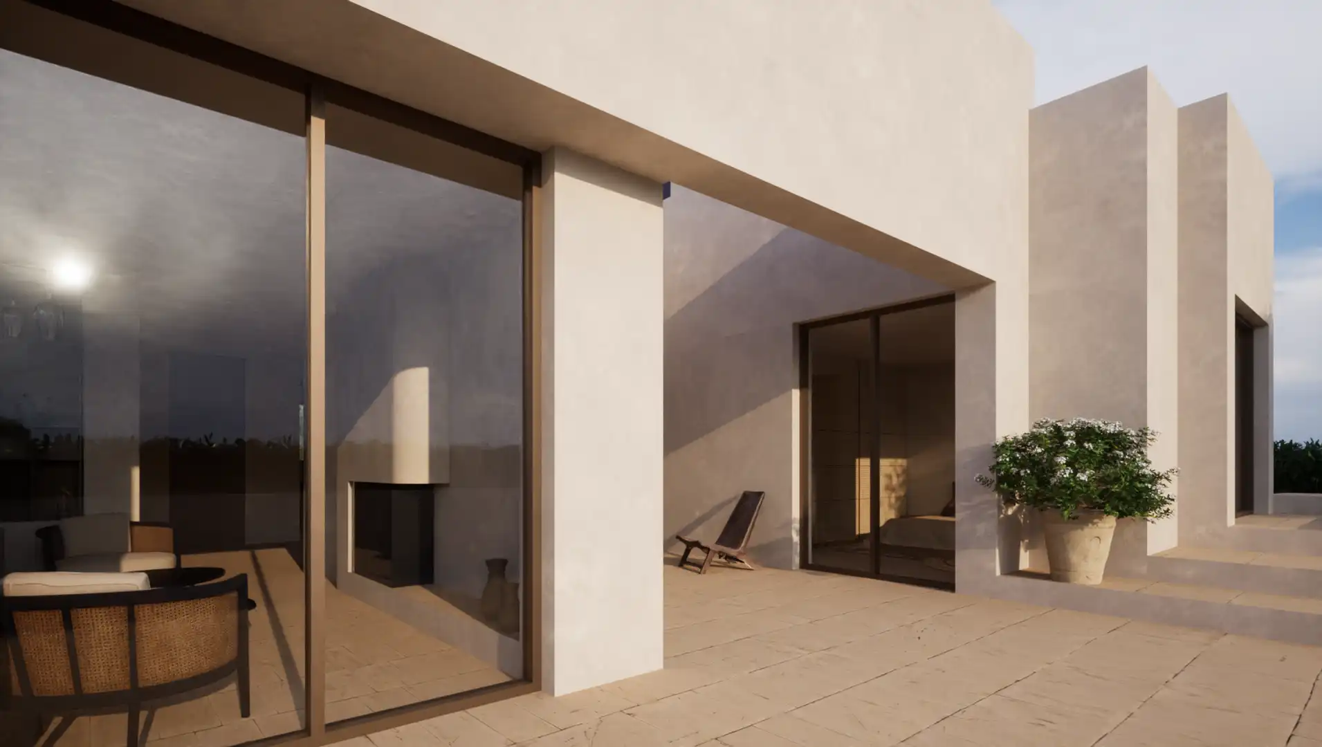 Terrace of Country homes for sale in Benalup-Casas Viejas  with Terrace and Swimming Pool