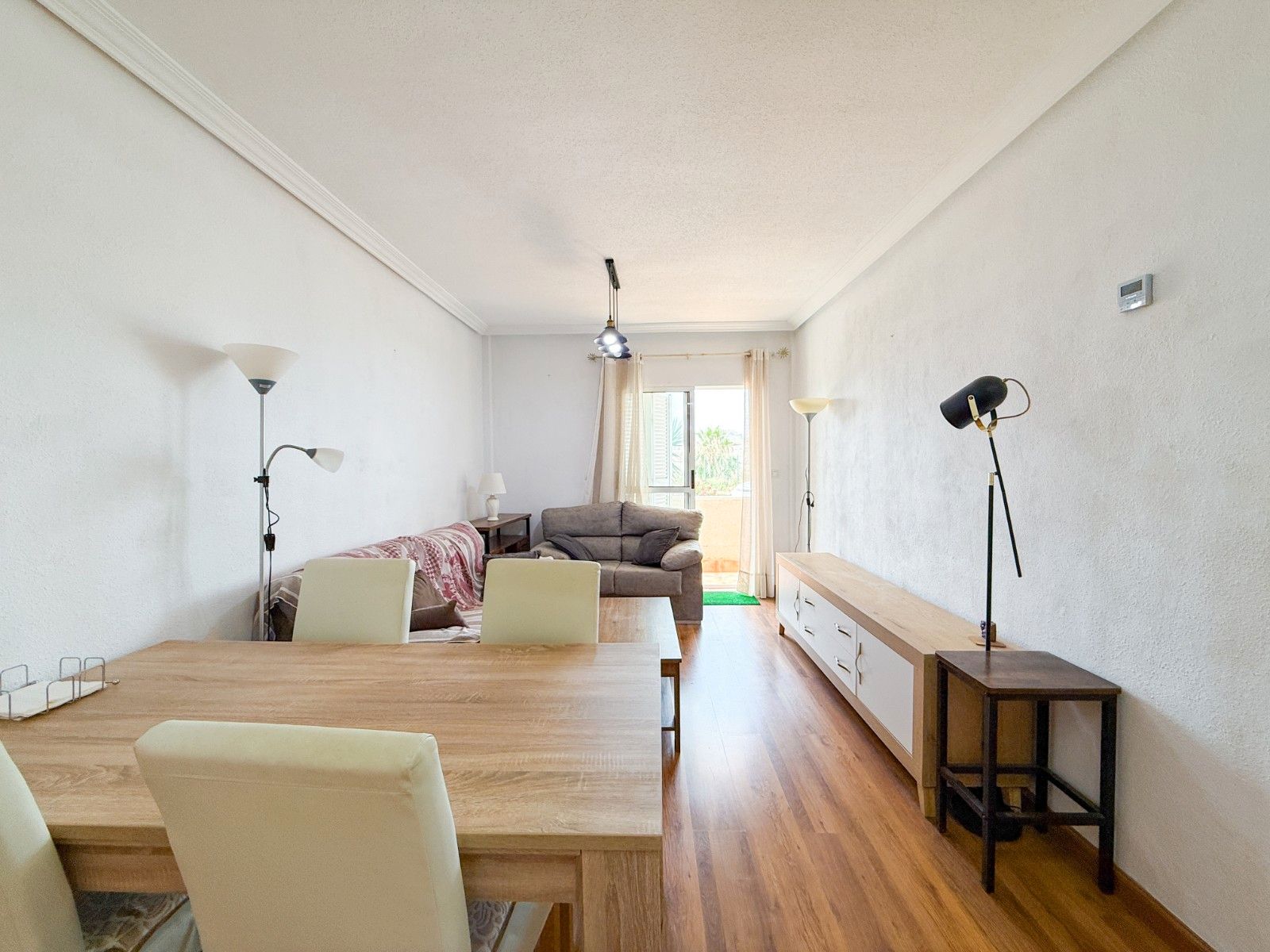 Living room of Planta baja for sale in Águilas  with Air Conditioner, Private garden and Terrace