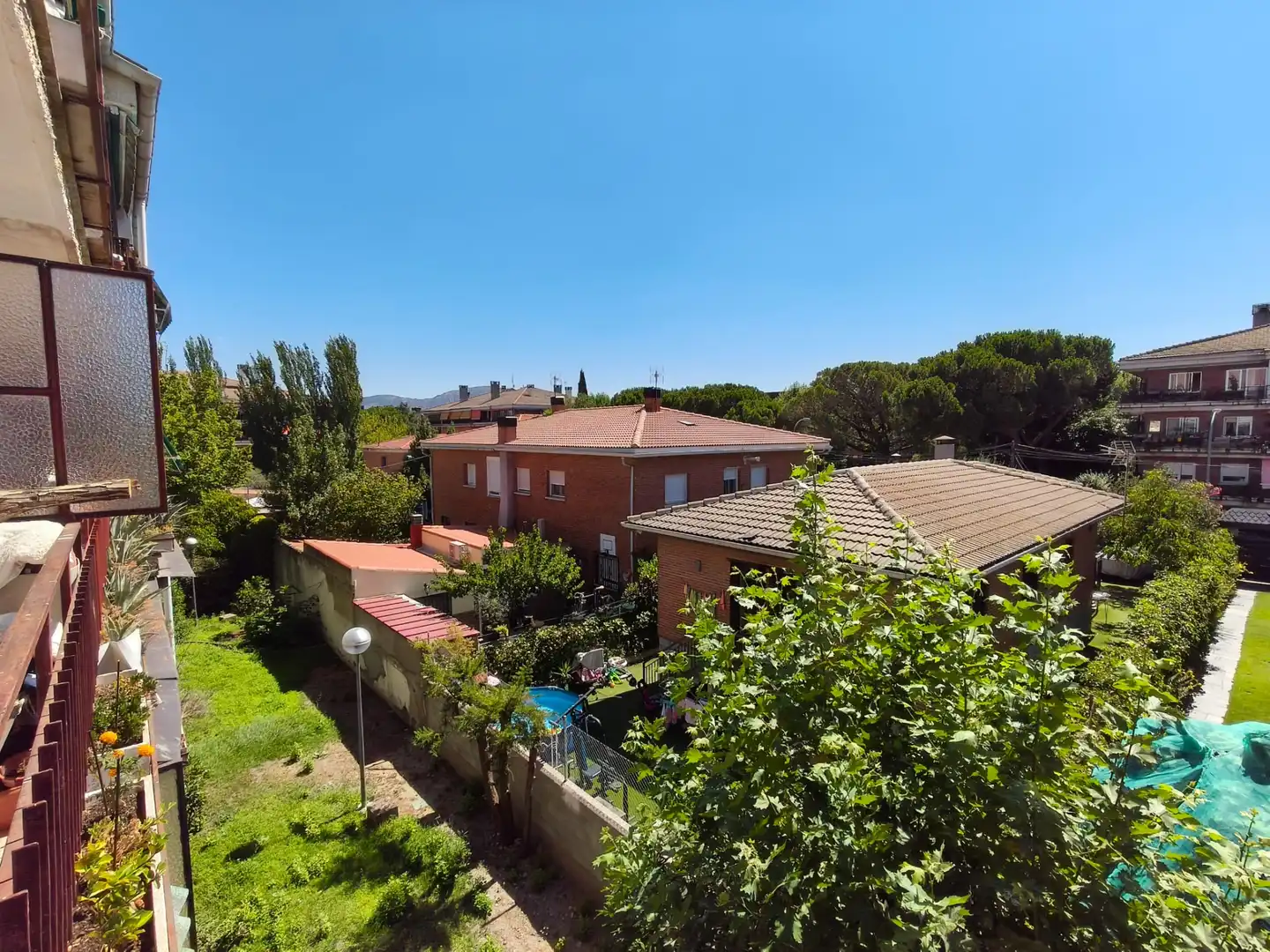 Jardí de Pis en venda en Collado Villalba amb Calefacció, Terrassa i Traster