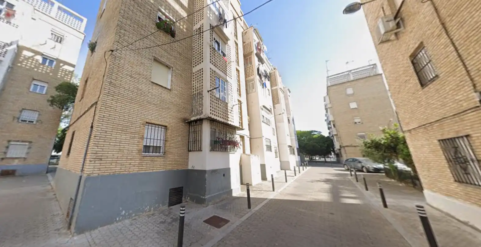 Vista exterior de Piso en venta en Sevilla