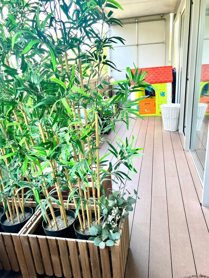 Terrasse von Wohnung zur Miete in Barcelona mit Klimaanlage, Heizung und Parkett