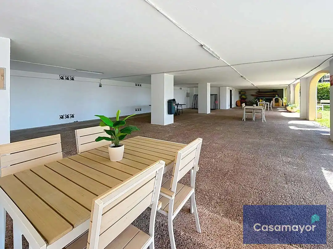 Terrace of Flat for rent in Alicante / Alacant  with Air Conditioner, Heating and Private garden