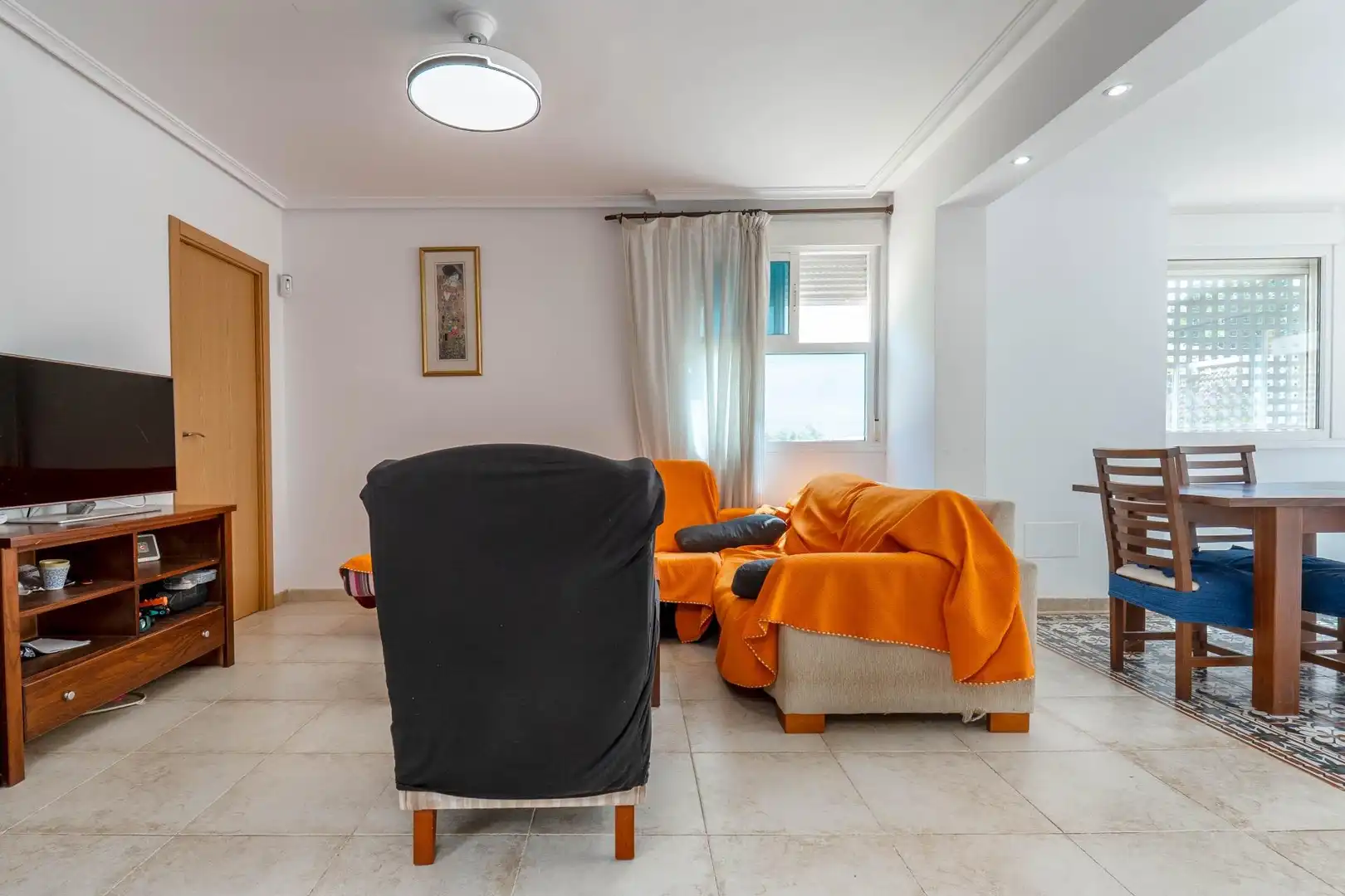 Sala de estar de Piso en venta en Vera con Aire acondicionado, Terraza y Trastero