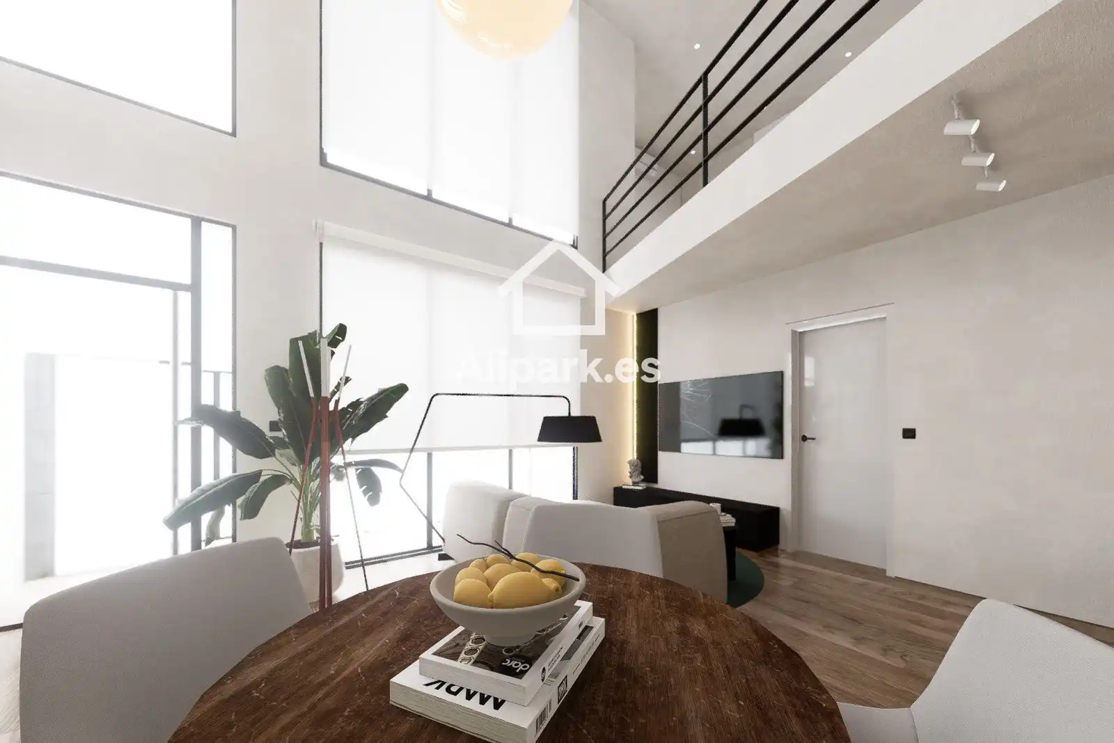 Sala d'estar de Dúplex en venda en Alicante / Alacant