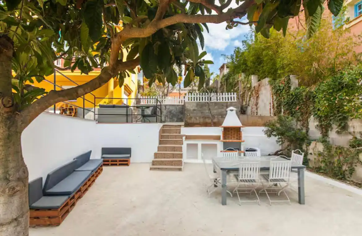 Terrassa de Casa o xalet en venda en Olivella amb Aire condicionat, Jardí privat i Terrassa