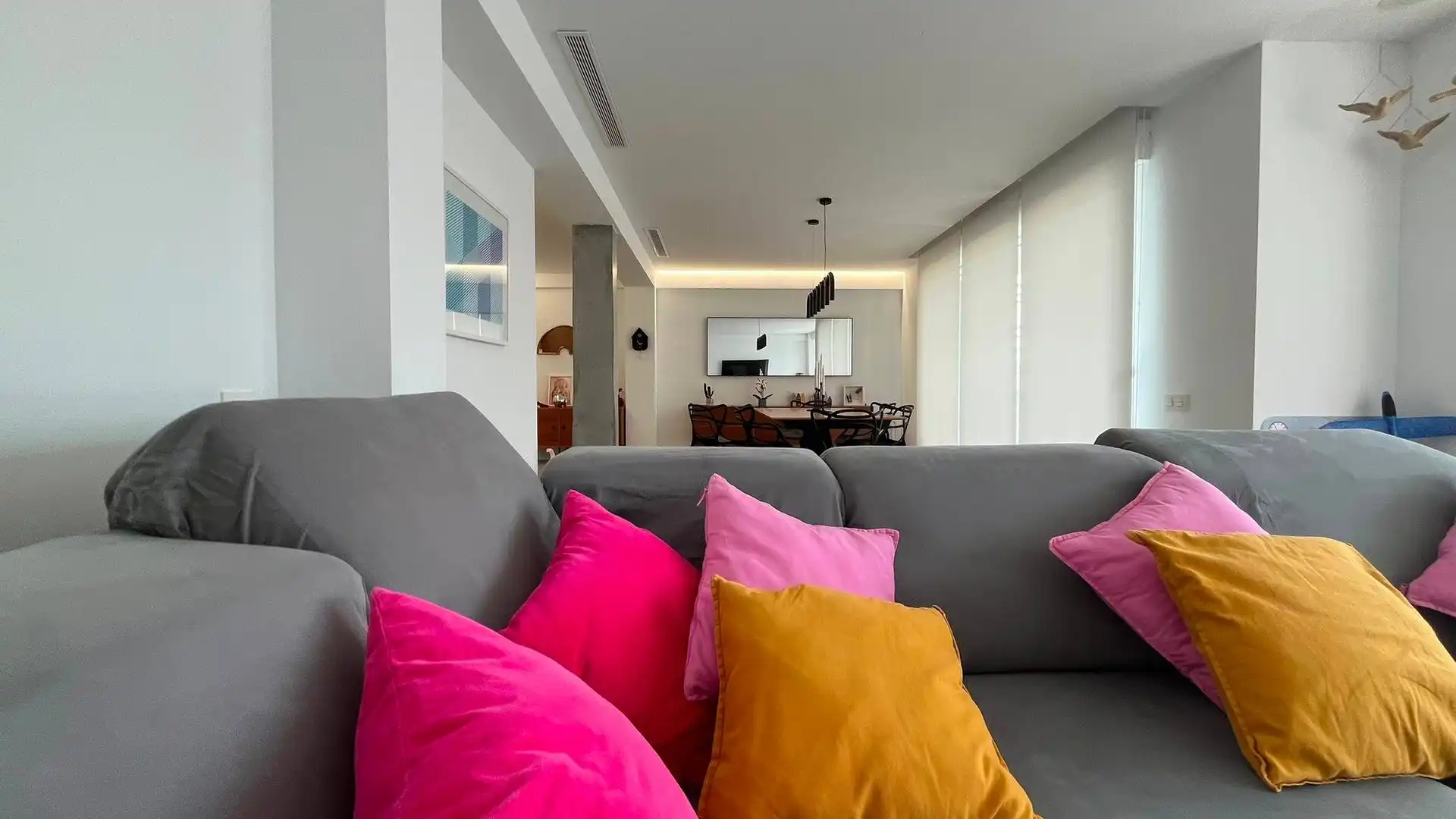 Sala de estar de Ático en venta en Elche / Elx con Aire acondicionado, Trastero y Balcón