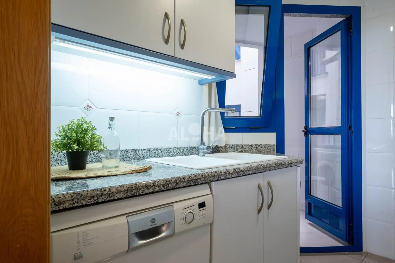 Kitchen of Apartments for rent in Alboraya  with Air Conditioner, Heating and Private garden