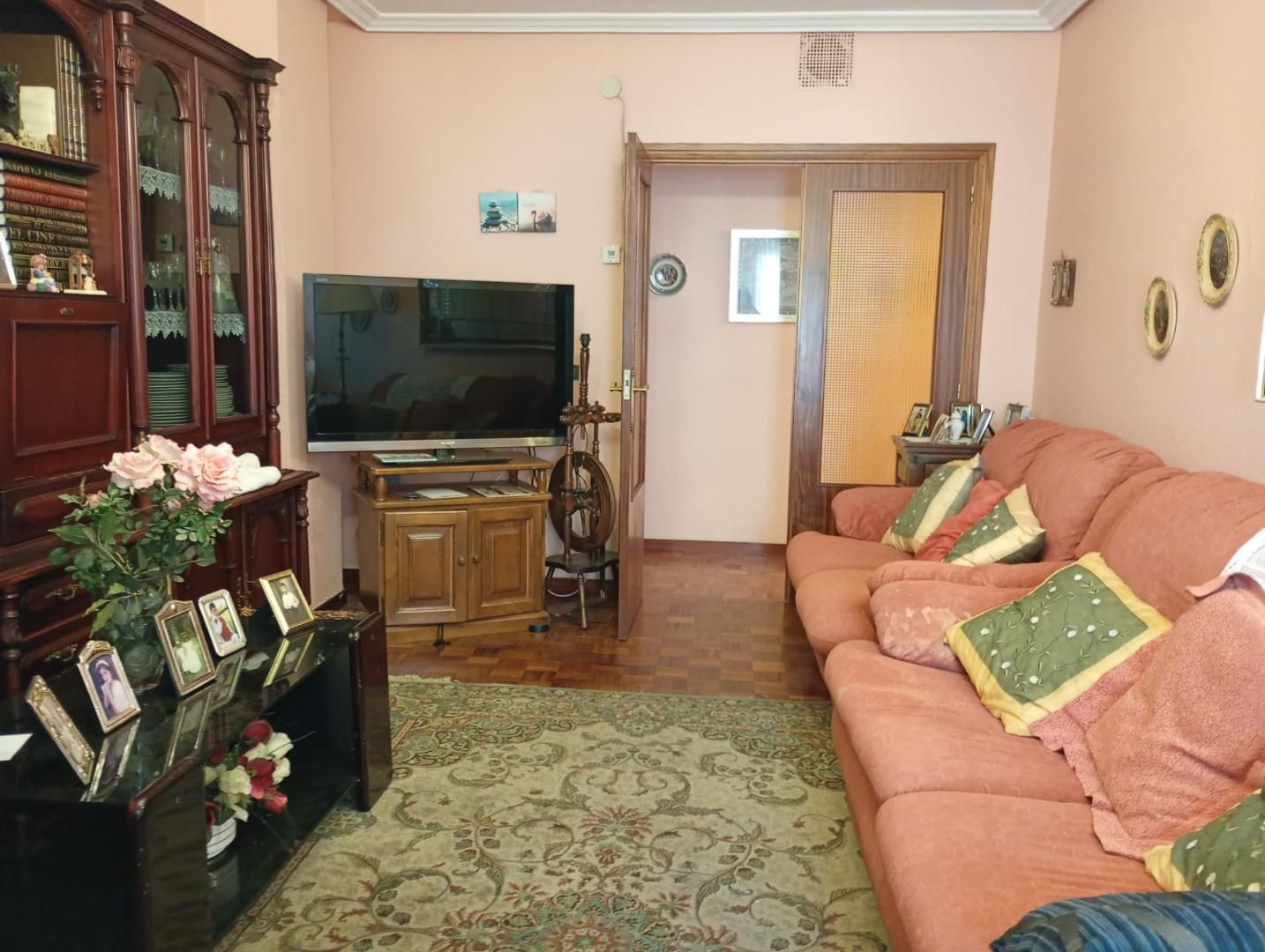 Wohnzimmer von Wohnung miete in Calahorra mit Terrasse