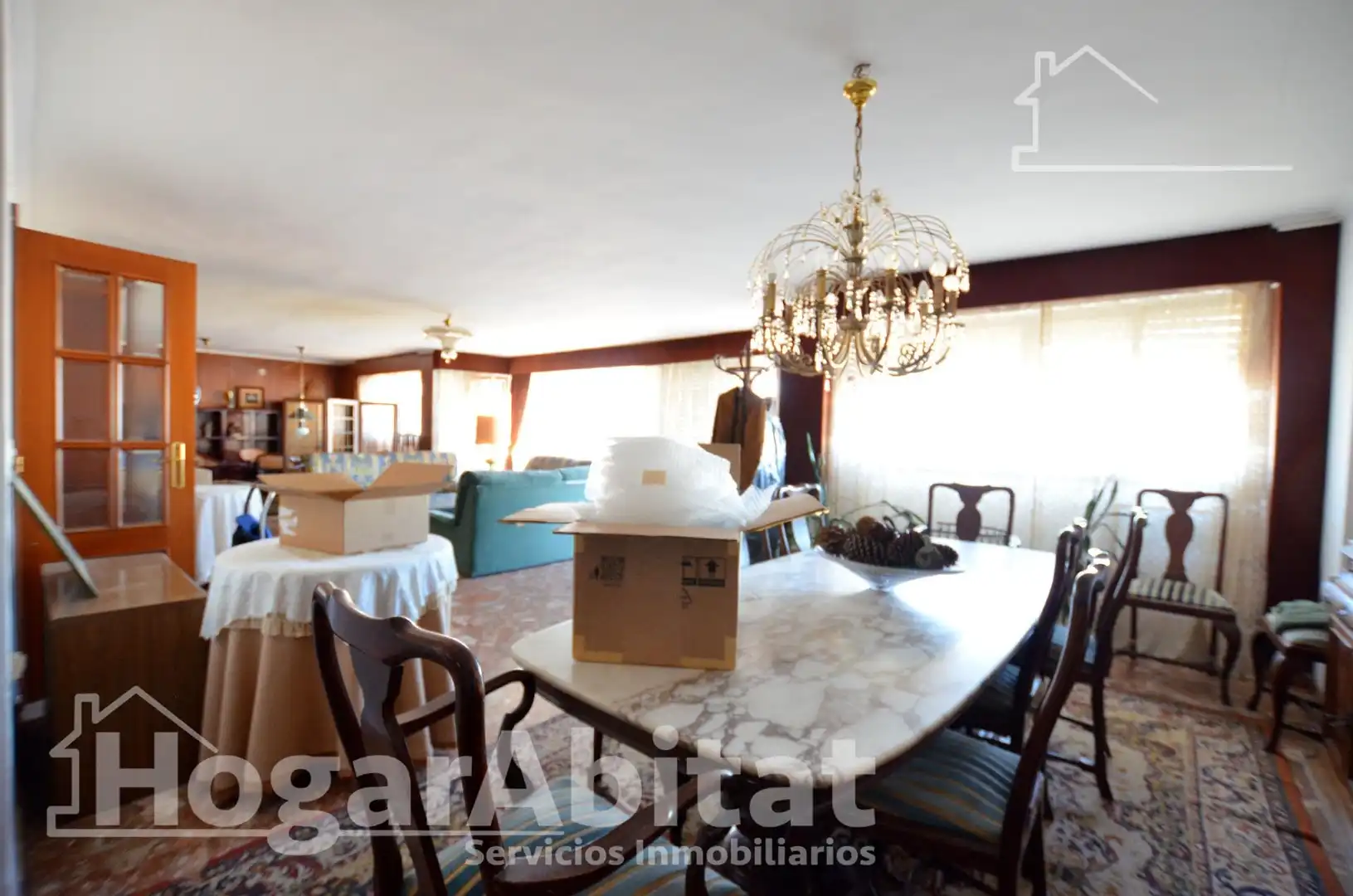 Sala de estar de Piso en venta en Gandia con Terraza, Trastero y Amueblado
