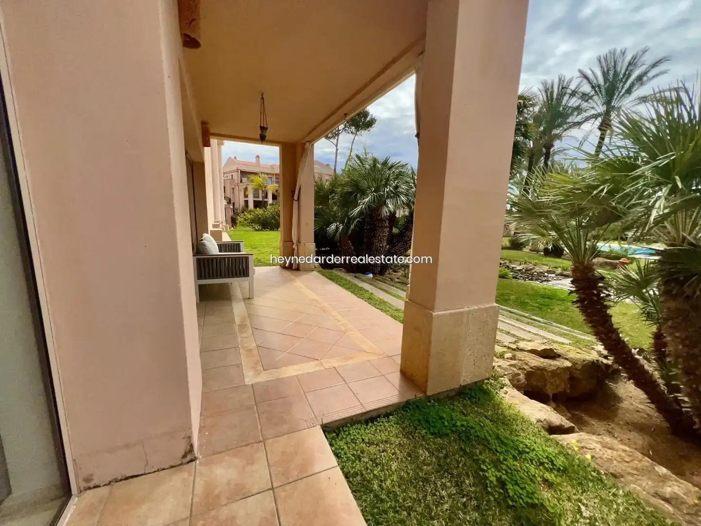 Jardí de Apartament de lloguer en Calvià amb Aire condicionat, Jardí privat i Traster
