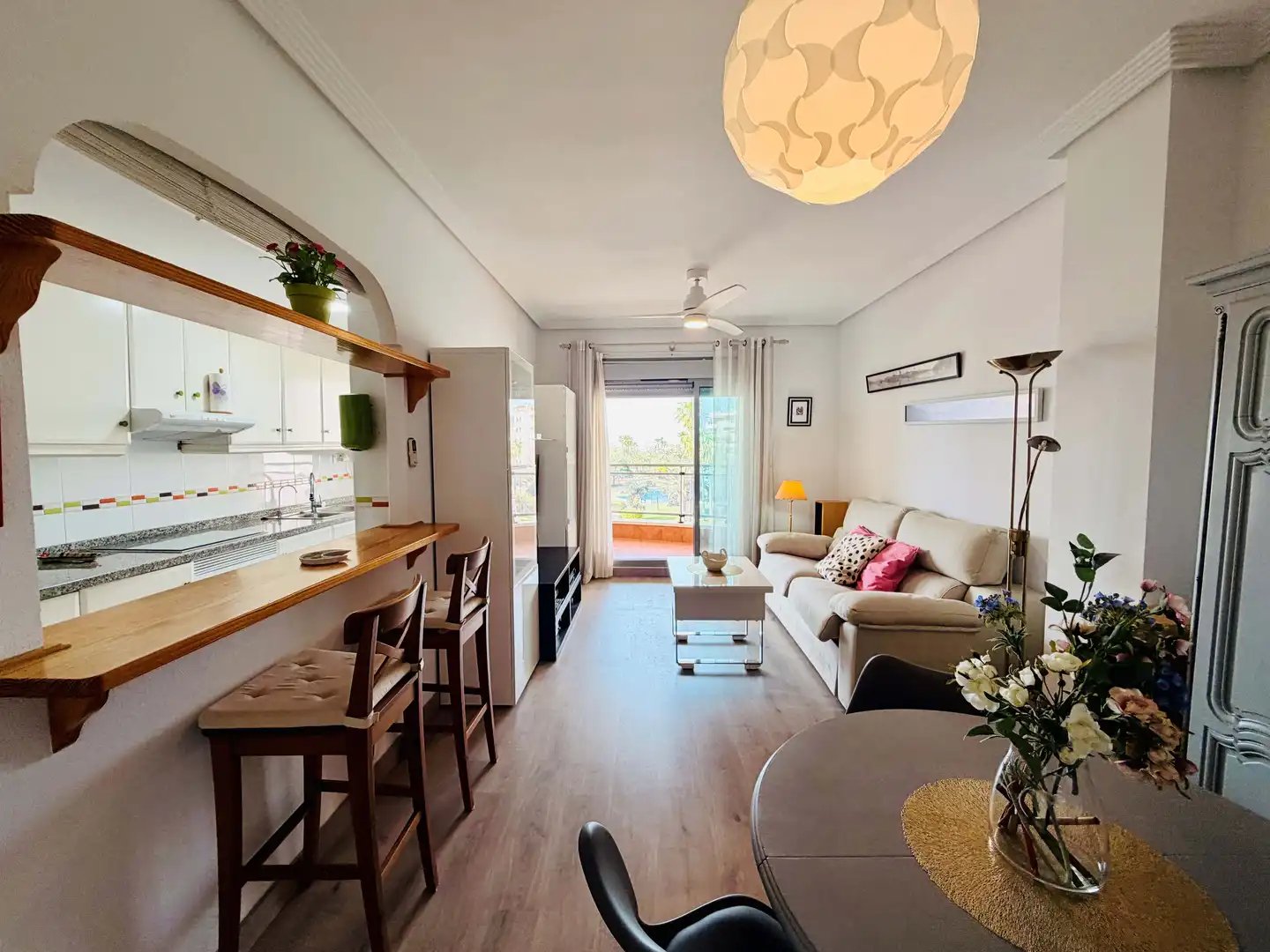 Living room of Flat for sale in Elche / Elx  with Air Conditioner, Heating and Swimming Pool