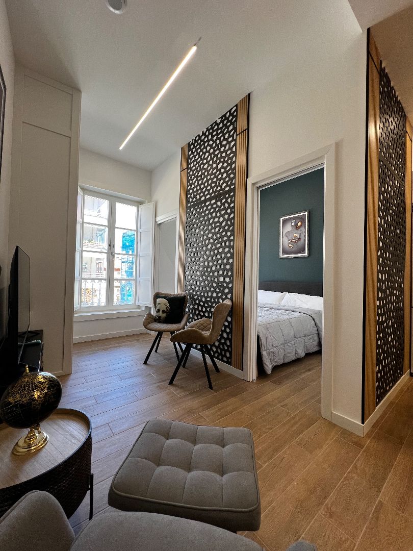 Bedroom of Flat for sale in Vigo   with Air Conditioner, Heating and Furnished
