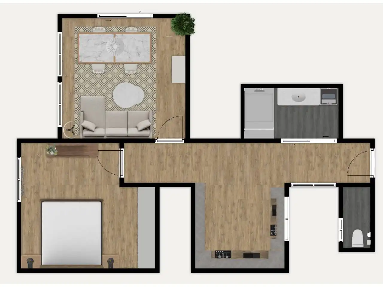 Flat with terrace for sale in Calle Agustí Vell, imagen 35