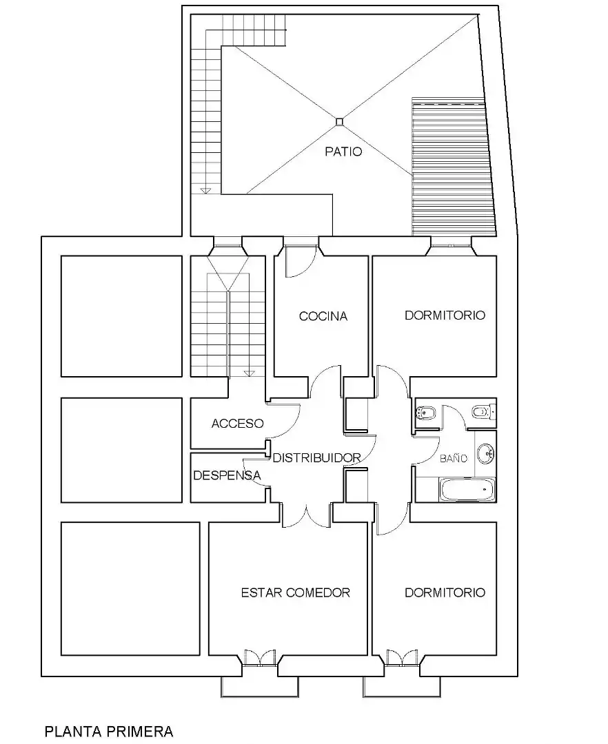 Wohnung zum Verkauf in Villanueva del Fresno, Badajoz