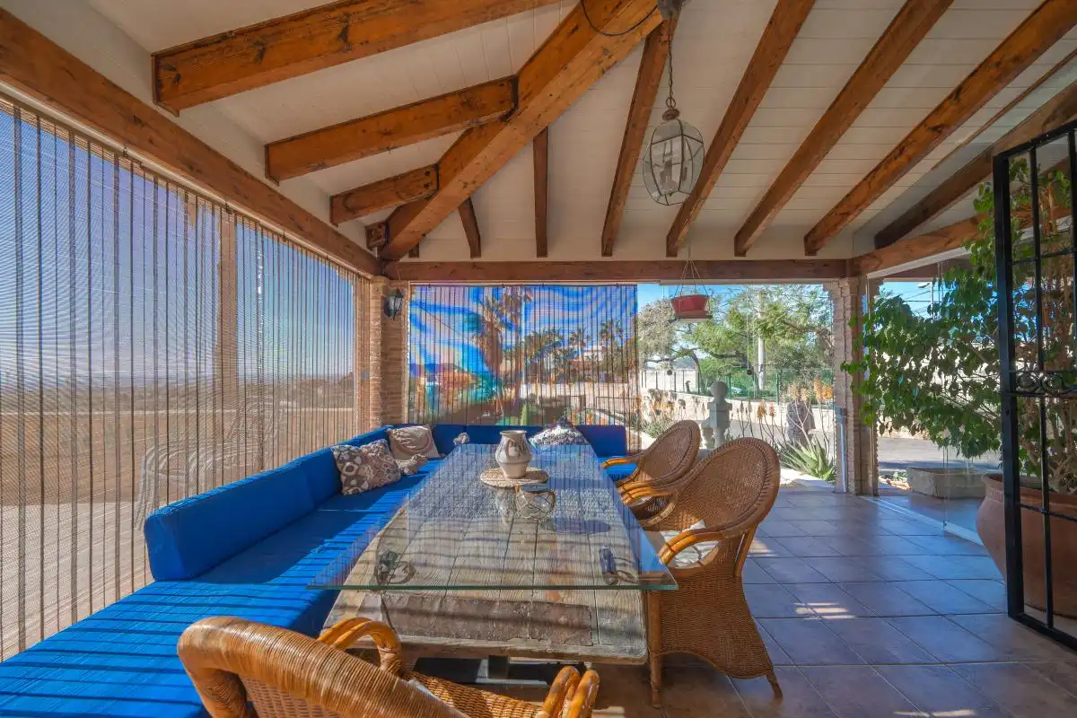 Terrace of Houses for sale in San Vicente del Raspeig / Sant Vicent del Raspeig  with Air Conditioner, Heating and Private garden