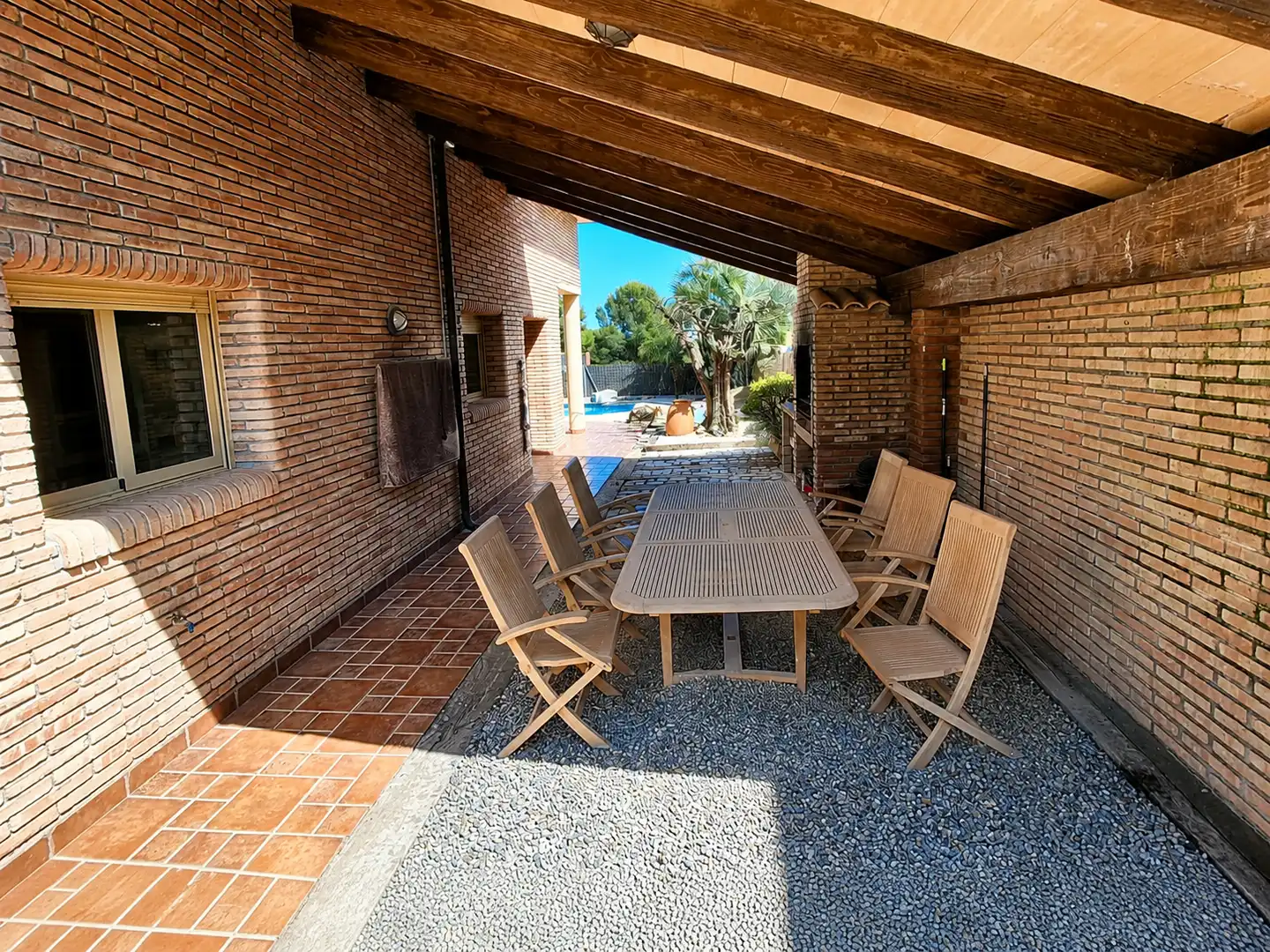 Terrassa de Casa o xalet en venda en Calafell amb Calefacció i Jardí privat