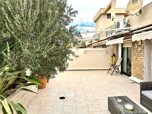 Terrassa de Àtic de lloguer en Valencia amb Aire condicionat, Calefacció i Parquet