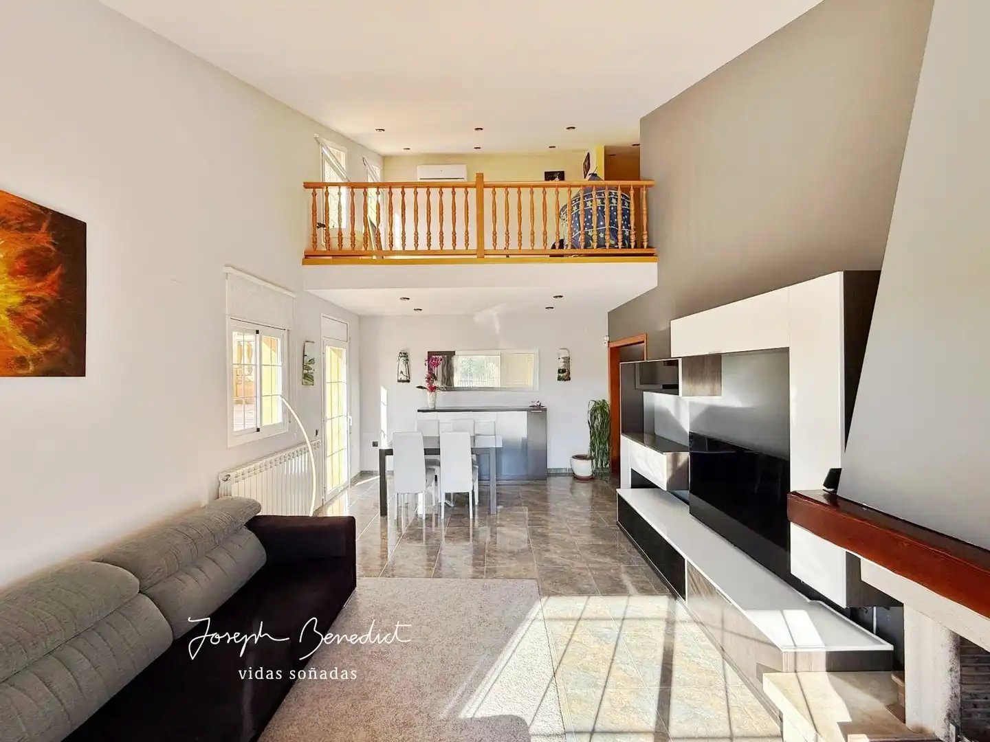 Living room of Houses for sale in Begues  with Air Conditioner, Heating and Private garden