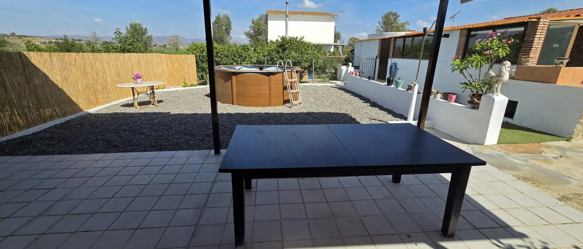 Terrasse von Country house zur Miete in El Romeral - Peñón de Zapata