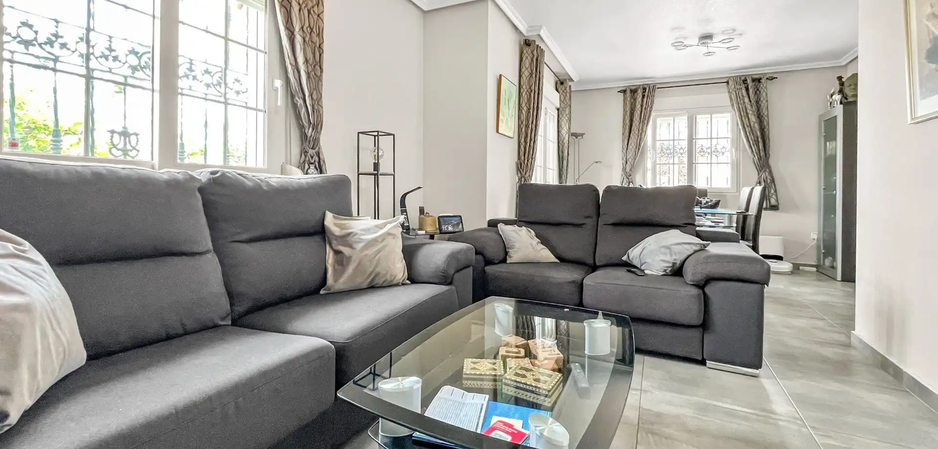 Living room of Houses for sale in Orihuela  with Heating, Private garden and Terrace
