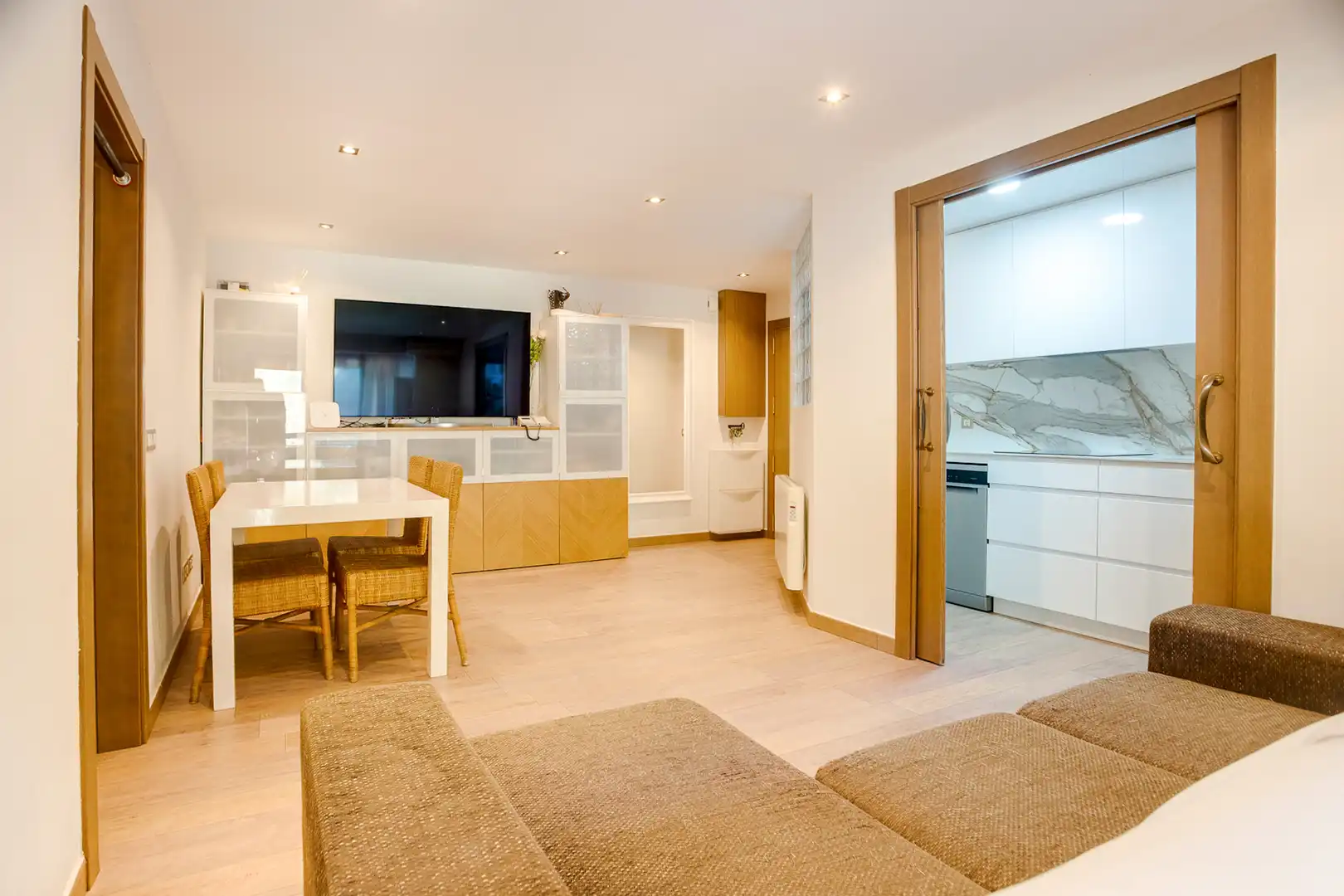 Sala de estar de Piso en venta en Can Franquesa