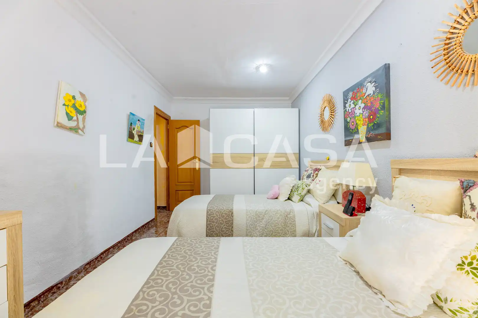 Bedroom of Flat for sale in Valencia  with Balcony