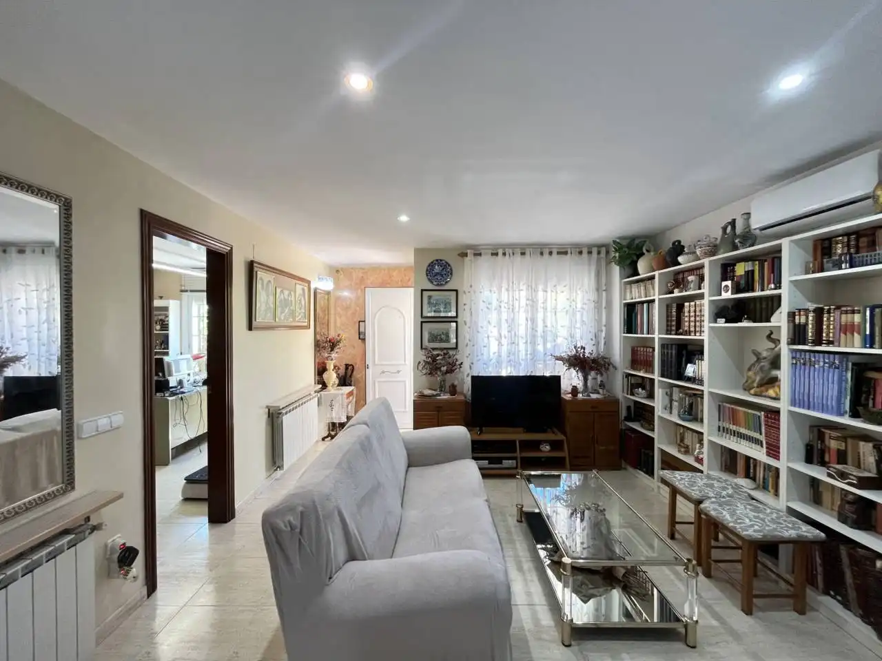 Sala de estar de Casa o chalet en venta en Caldes de Montbui con Aire acondicionado, Calefacción y Jardín privado