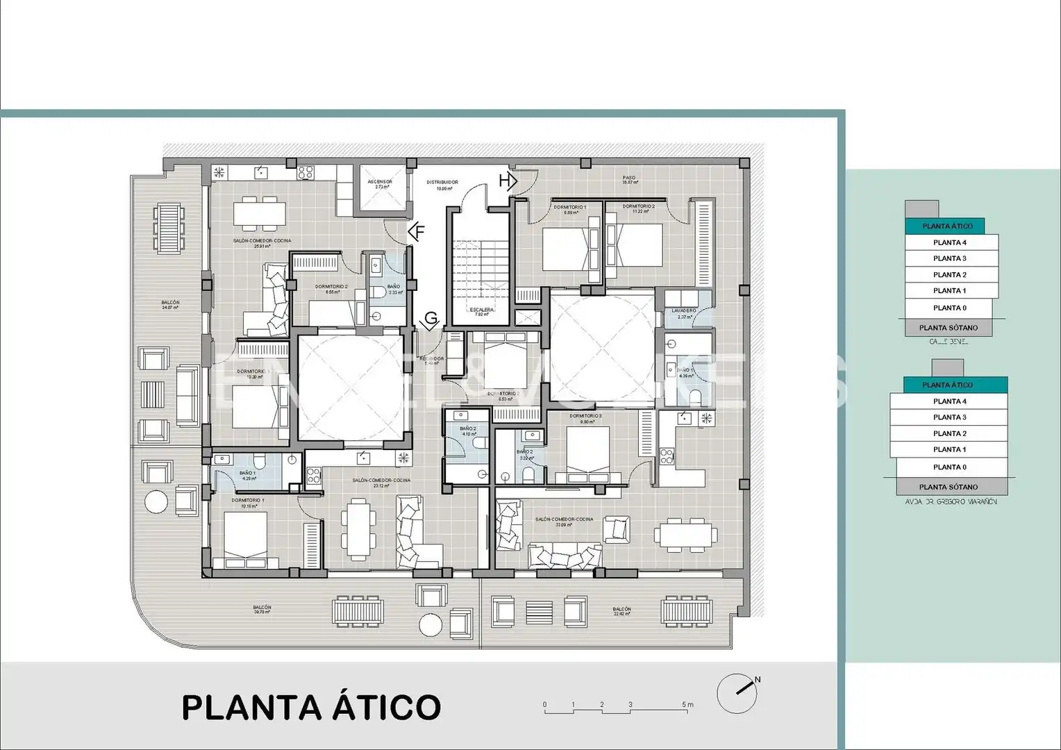Penthouse with terrace for sale in Playa del Acequión, Náufragos y Rocío del Mar, imagen 15