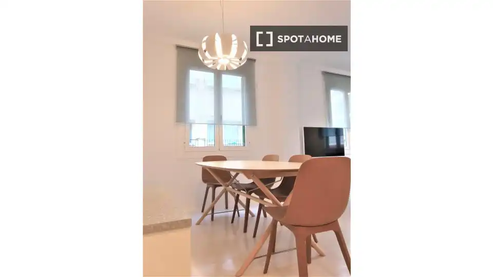 Dining room of Apartments for share in Alicante / Alacant  with Air Conditioner, Terrace and Furnished
