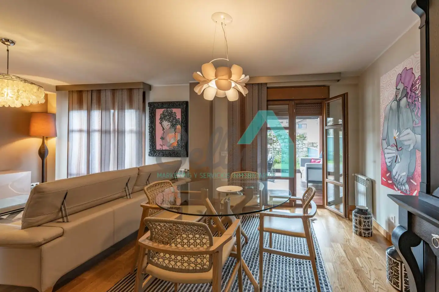 Dining room of Detached homes for sale in Llanes  with Heating, Private garden and Terrace