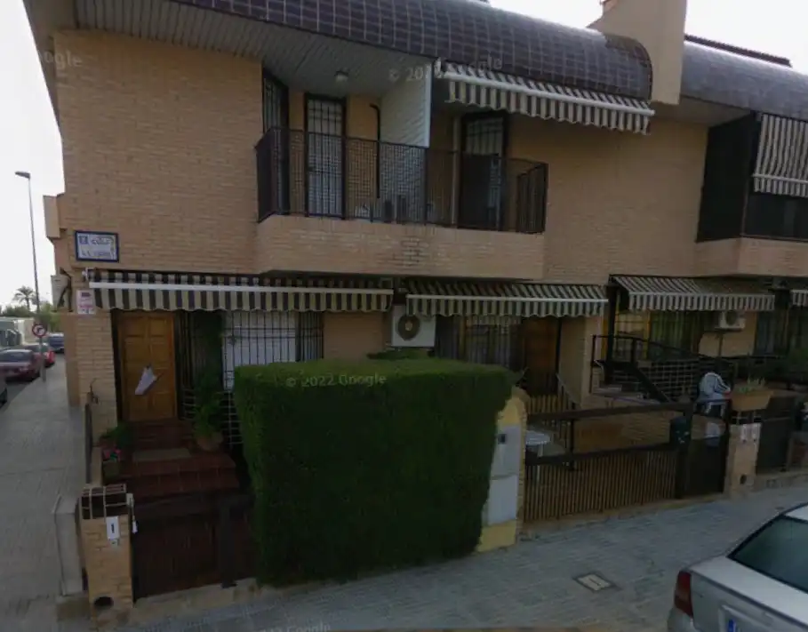 Vista exterior de Casa adosada en venta en Murcia con Jardín privado, Terraza y Trastero