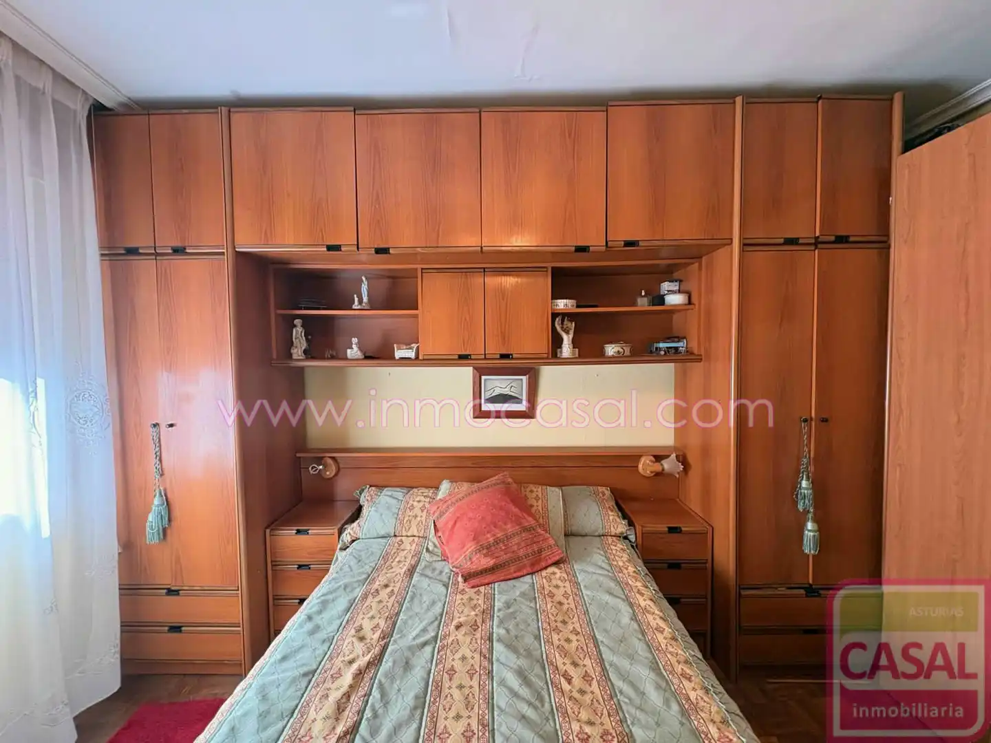 Schlafzimmer von Haus oder Chalet zum Verkauf in Mieres (Asturias) mit Heizung, Terrasse und Möbliert