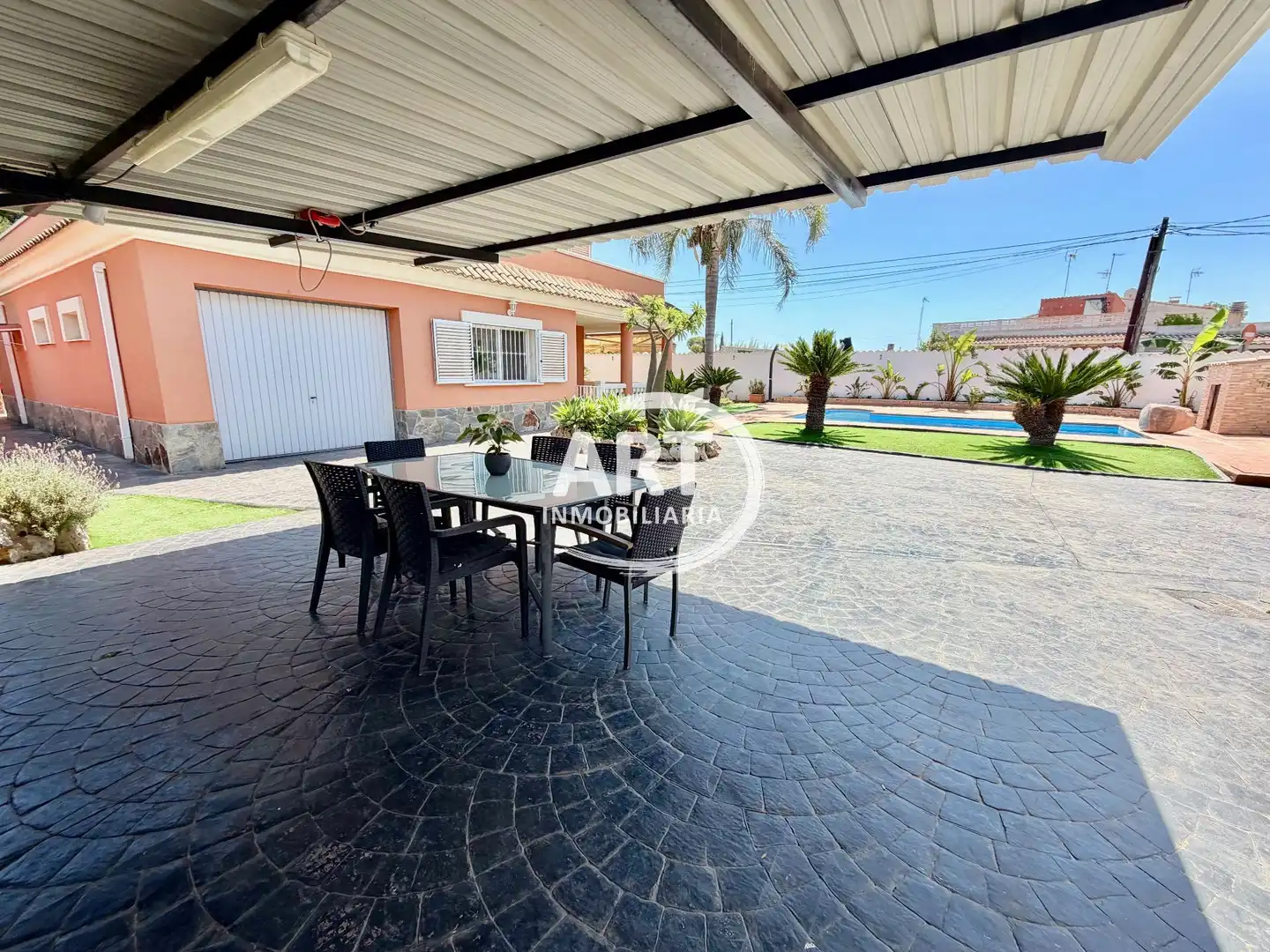 Jardín de Casa o chalet en venta en Bétera con Aire acondicionado, Calefacción y Jardín privado