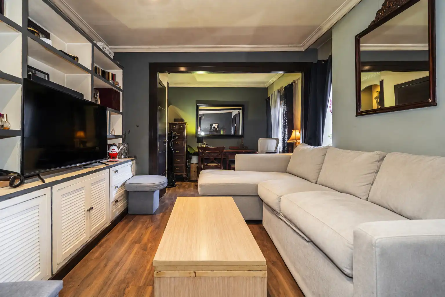 Sala de estar de Piso en venta en Tetuán