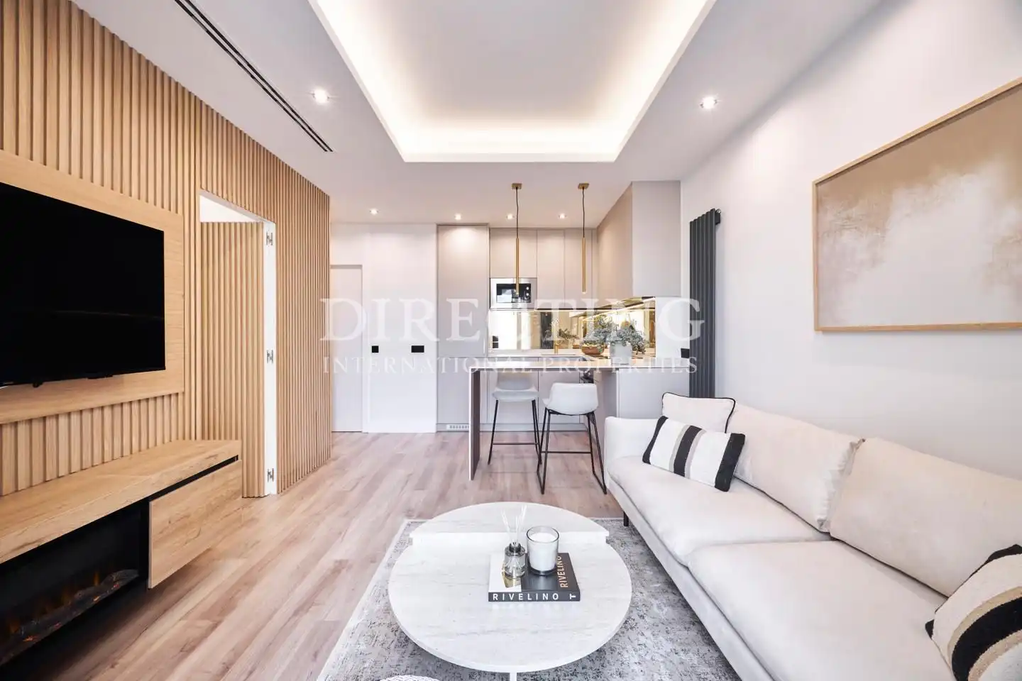 Sala d'estar de Pis en venda en Madrid amb Aire condicionat, Calefacció i Terrassa