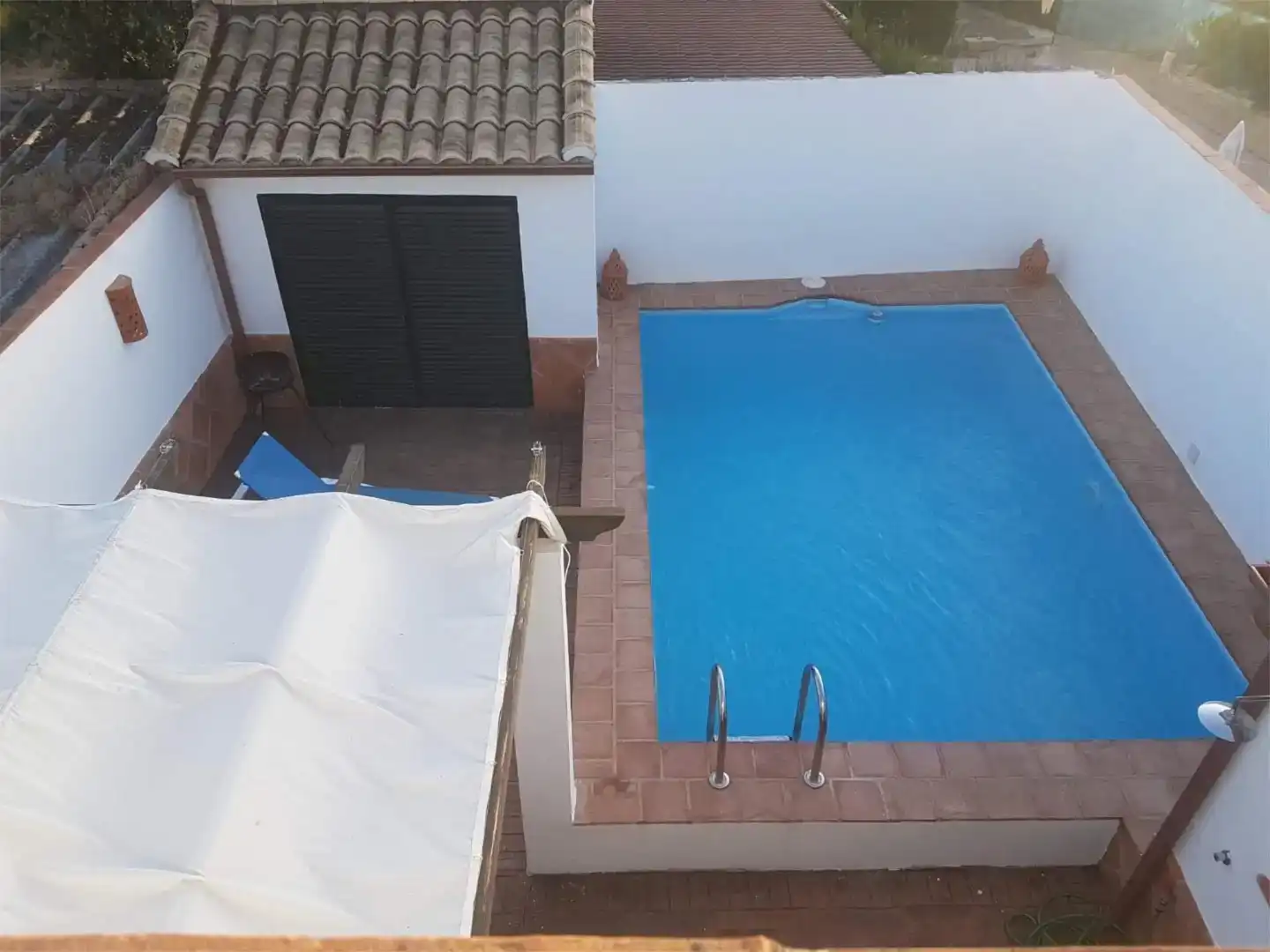 Piscina de Casa adosada en venda en Obejo amb Aire condicionat, Jardí privat i Piscina