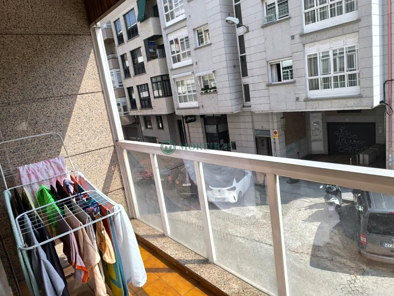 Balcony of Flat for sale in Ourense Capital   with Heating, Storage room and Furnished