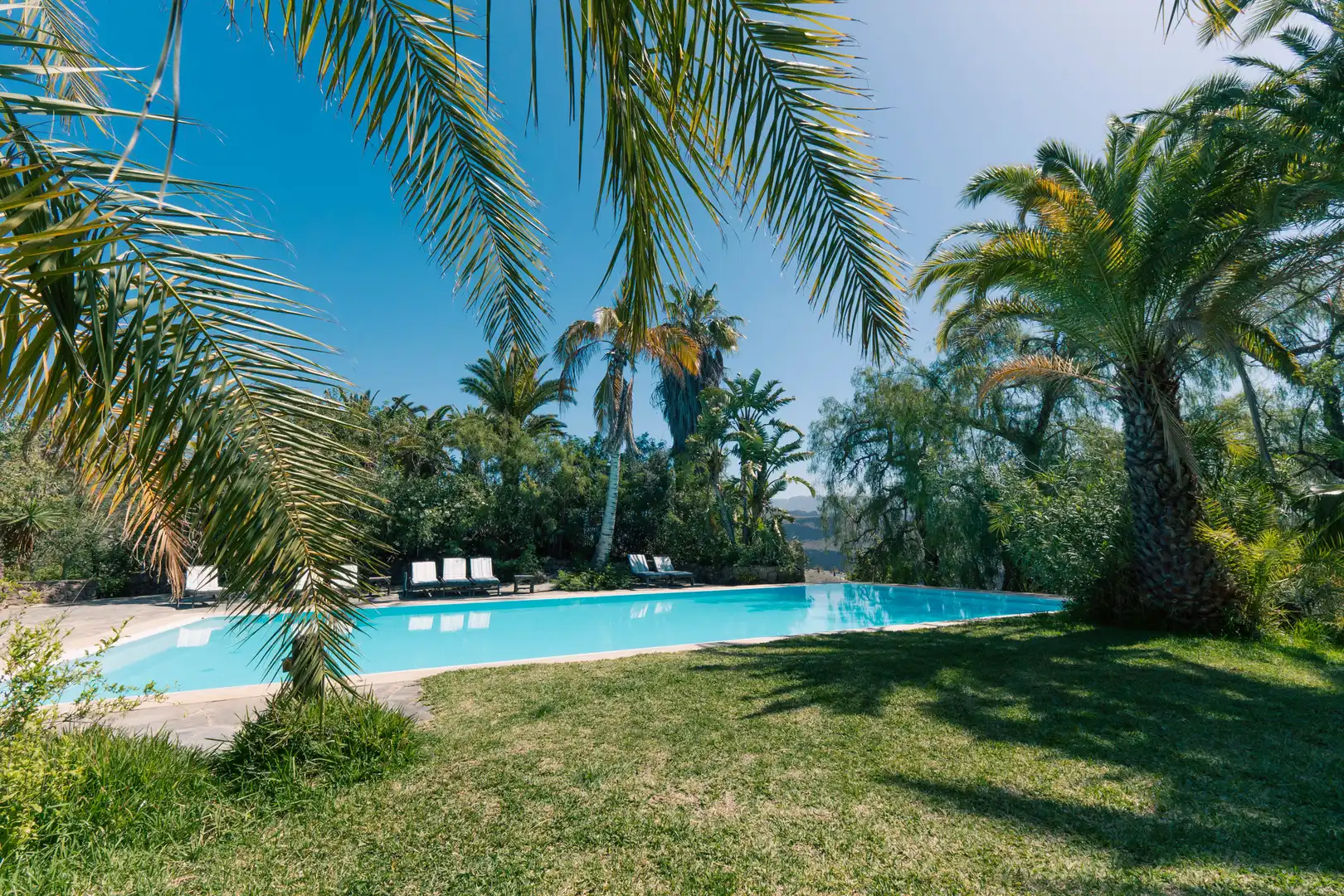 Piscina de Finca rústica en venta en San Bartolomé de Tirajana con Calefacción, Jardín privado y Parquet