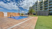 Swimming pool of Flat for sale in Roses