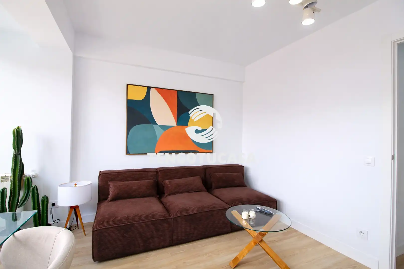 Living room of Flat for sale in  Madrid Capital  with Air Conditioner, Heating and Terrace