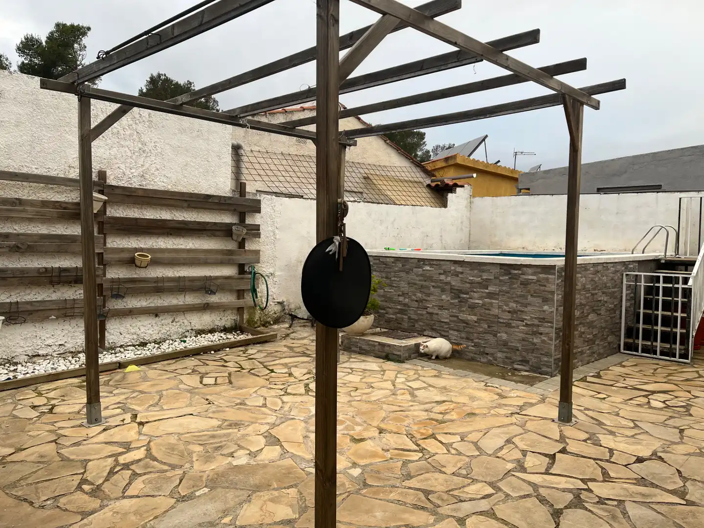 Terraza de Casa o chalet en venta en Mont-roig del Camp con Aire acondicionado, Jardín privado y Trastero