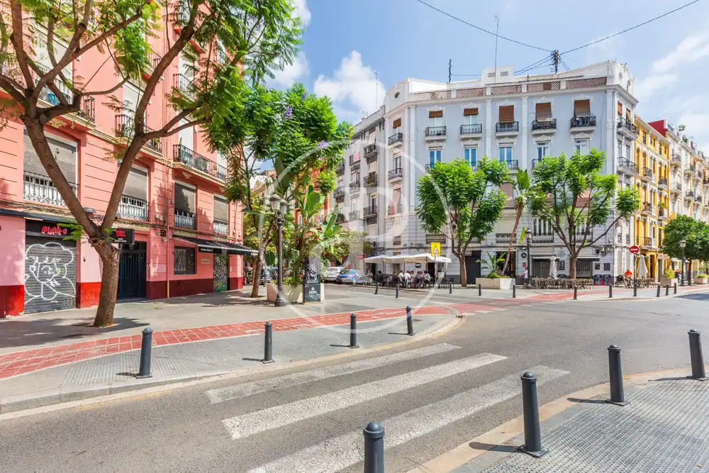 Vista exterior de Piso de alquiler en Valencia con Aire acondicionado, Calefacción y Amueblado