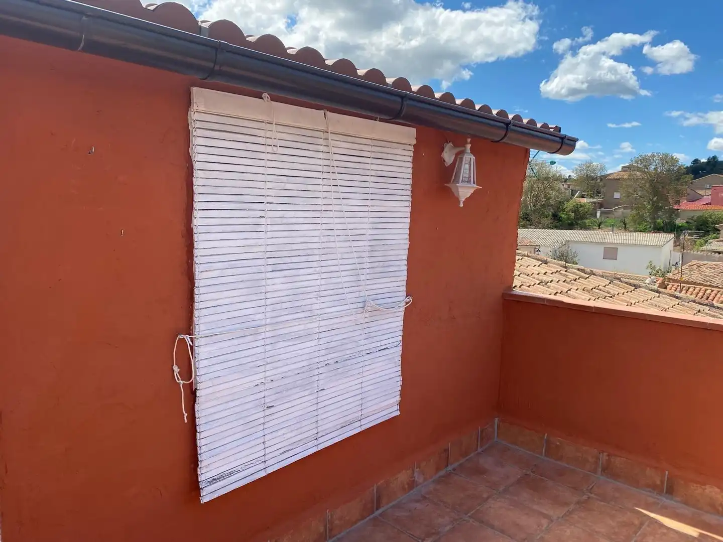 Terrassa de Finca rústica en venda en Villanueva de Jiloca amb Jardí privat