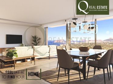 Villa di nuova costruzione con balcone in vendita a Urbanización Cumbre del Sol 1