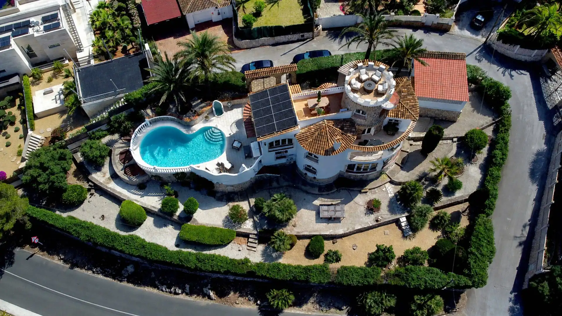 Vista exterior de Casa o xalet en venda en Jávea / Xàbia amb Aire condicionat, Calefacció i Jardí privat