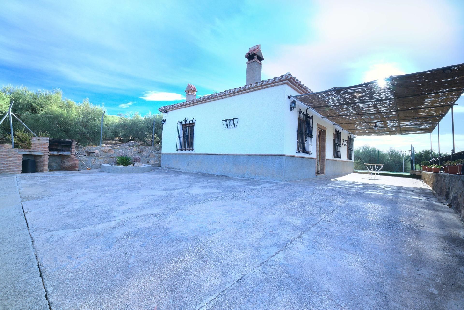 Exterior view of House or chalet for sale in Periana  with Terrace and Swimming Pool